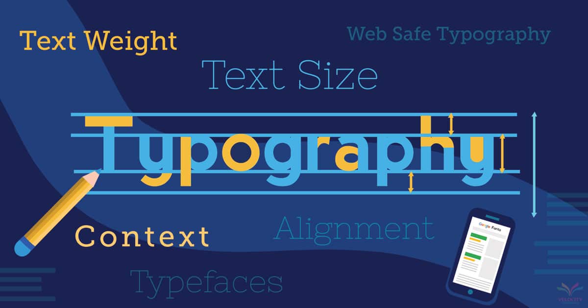 Typography Website Design