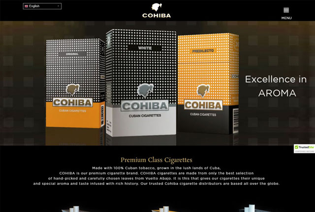 Cohiba Cigarettes