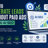 Generate Leads Without Ads Using AI SEO