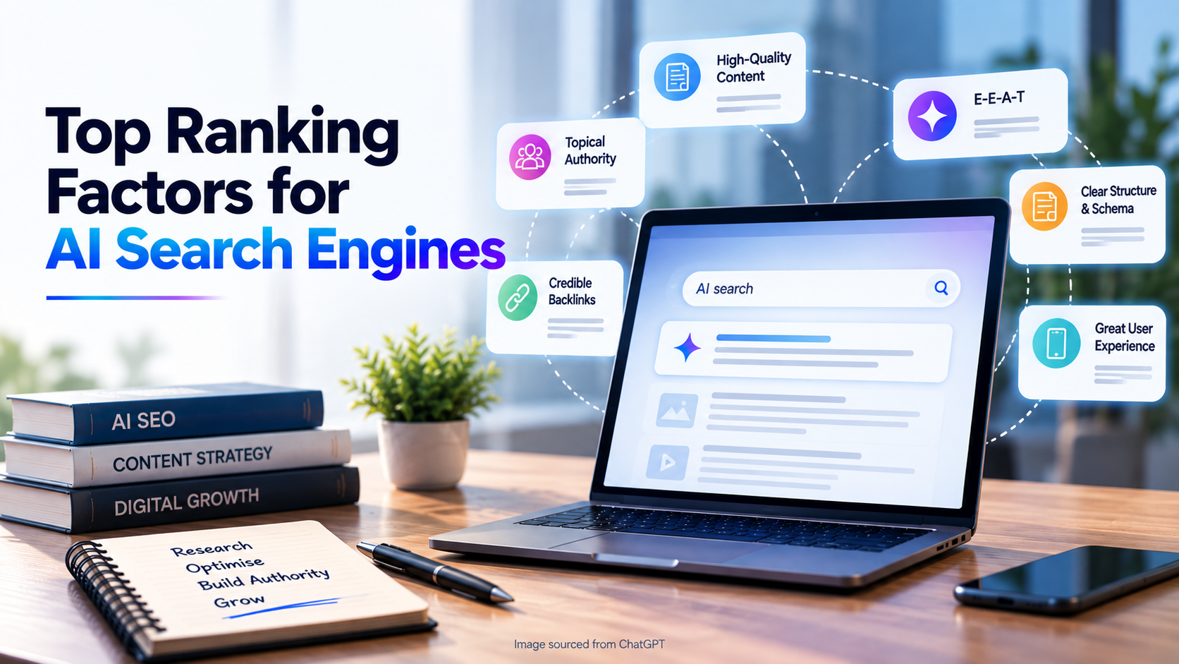 Top Ranking Factors for AI Search Engines